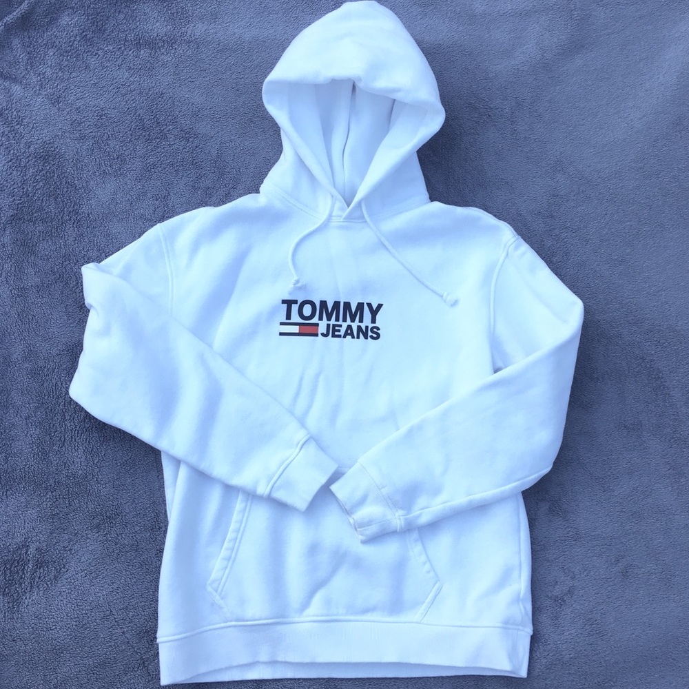 Tommy Hilfiger White Hoodie / Sweatshirt
